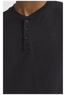 BLEND Ibrat 0029, Fekete Hosszú Ujjú Póló