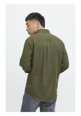 BLEND Burley 6243, Zöld Hosszú Ujjú Ing