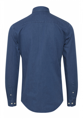 CASUAL FRIDAY Anton 4136, Középkék Hosszú Ujjú Ing, NOOS