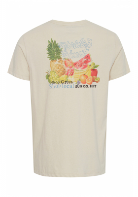 BLEND 7039, Homokszínű Rövid Ujjú Póló