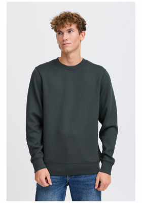 CASUAL FRIDAY Sebastian 4731, Zöld Környakú Pulóver, NOOS