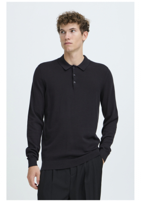 CASUAL FRIDAY Osvald, 5632 Sötétkék Kötött Pulóver