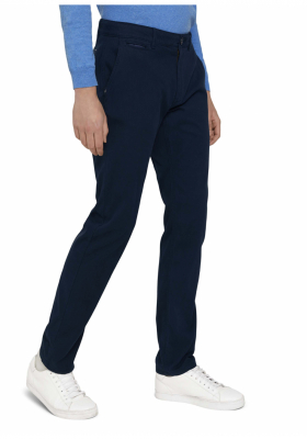 TOM TAILOR Structure 4601, Kék Chinonadrág