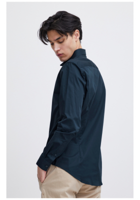 CASUAL FRIDAY Palle 0924, Sötétkék Hosszú Ujjú Ing