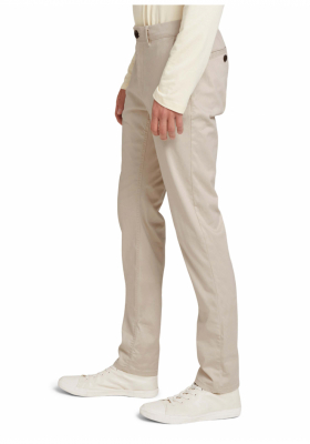 TOM TAILOR Satin Stretch 7829, Bézs Chinonadrág