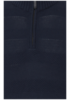 BLEND Novi 1646, Kék Kötött Kardigán