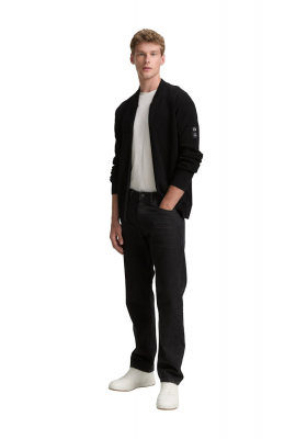 TOM TAILOR DENIM 7965, Fekete Kötött Kardigán