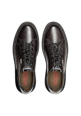 PIKOLINOS Tolosa Black 4150C1, Fekete Borjúbőr Félcipő