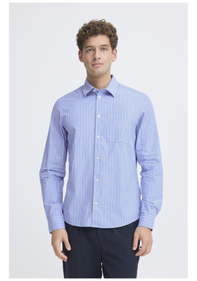 CASUAL FRIDAY Jannson 6154, Kék Hosszú Ujjú Ing