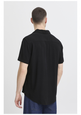 BLEND Auran 8222, Fekete Rövid Ujjú Ing