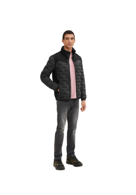 TOM TAILOR 4036, Fekete Átmeneti Dzseki