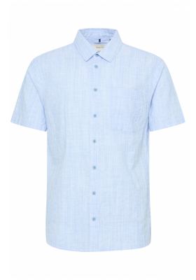 BLEND Aston 8197, Világoskék Rövid Ujjú Ing