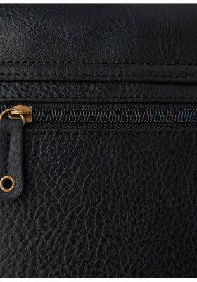 TOM TAILOR Faux Leather Shoulder Bag 10023, Táska, Fekete