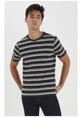 CASUAL FRIDAY Thor Pique 3830, Kék Rövid Ujjú Póló