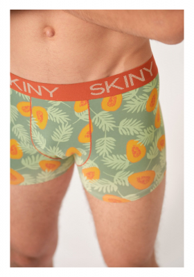 SKINY Cotton Multipack 6487, Green Papaya Boxeralsó, Dupla Csomag