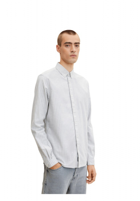 TOM TAILOR 2355, Kék Hosszú Ujjú Ing 