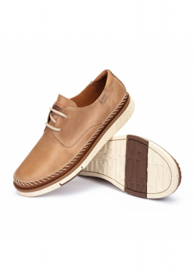 PIKOLINOS San Juan M6L-4275C2, Barna Borjúbőr Félcipő