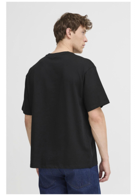 BLEND Fisher 8772, Fekete Oversize Póló NOOS