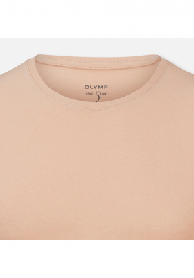 OLYMP Level Five 0803, Karamell Színű Rövid Ujjú Póló
