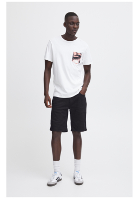 BLEND Twister 3326, Fekete Farmer Rövidnadrág