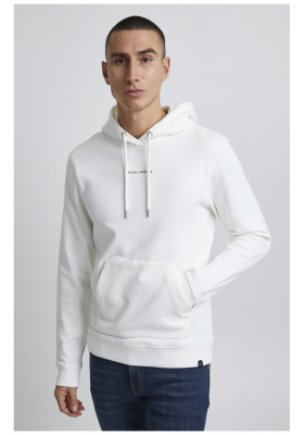 CASUAL FRIDAY Sinius 4055, Fehér Kapucnis Pulóver, NOOS