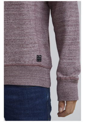 BLEND Alton 6979, Piros Környakú Pulóver