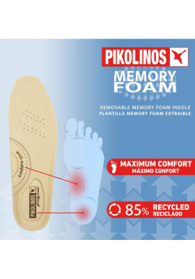 PIKOLINOS Ferrol Marino 6086PLC1, Borjúbőr Félcipő