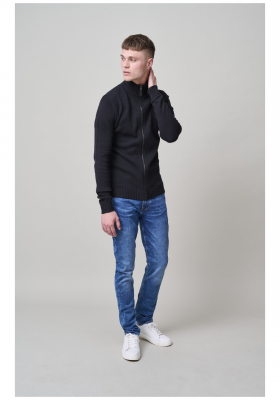 BLEND Novi 1646, Fekete Kötött Kardigán