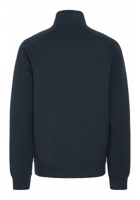CASUAL FRIDAY Sigurd 4936, Sötétkék Cipzáros Pulóver NOOS 