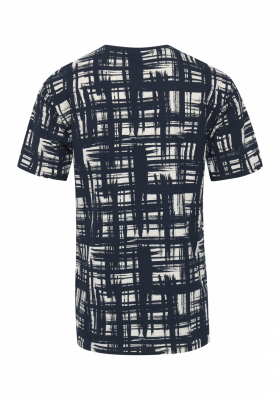 CASUAL FRIDAY Thor 3923, Kék Rövid Ujjú Póló