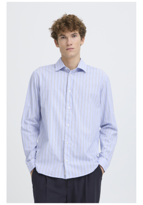 CASUAL FRIDAY Olsson 6147, Világoskék Hosszú Ujjú Ing