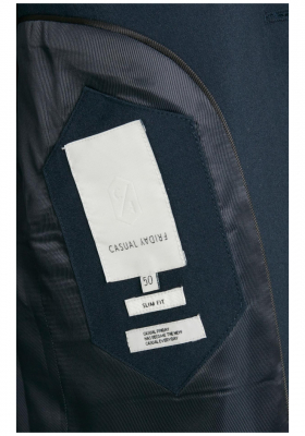 CASUAL FRIDAY Bernd 1725, Sötétkék Öltöny Zakó, NOOS