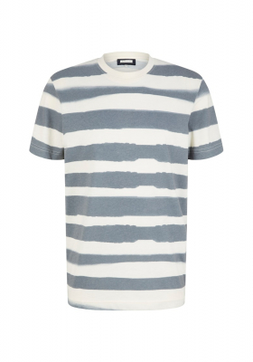 TOM TAILOR 5557, Kék-Fehér Csíkos Rövid Ujjú Póló
