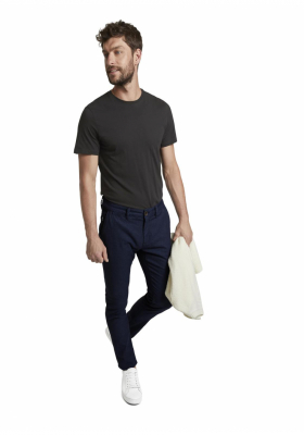 TOM TAILOR Structure 1165, Kék Chinonadrág