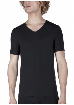 SKINY Shirt Multipack 6911, Szabadidő Ruházat, Dupla, Fekete NOS