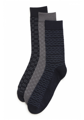 BLEND Makenna 0191, Magasszárú Zokni Tripla Csomag