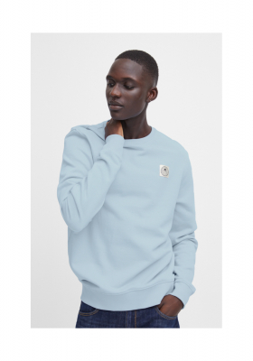 BLEND 6543, Világoskék Környakú Pulóver