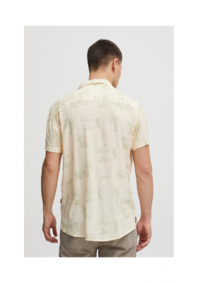 BLEND 5644, Bézs Rövid Ujjú Ing, Regular fit