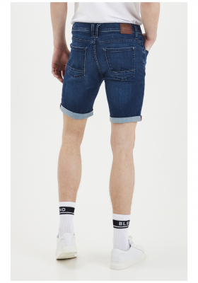 BLEND Multiflex Jet 0057, Sötétkék Farmer Rövidnadrág