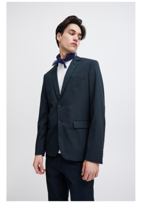 CASUAL FRIDAY Bernd 1725, Sötétkék Öltöny Zakó, NOOS
