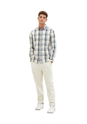 TOM TAILOR 7436, Fehér Hosszú Ujjú Ing