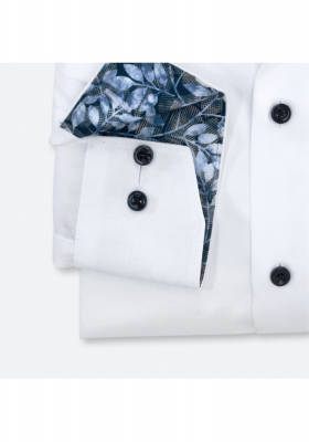 OLYMP Tendenz 8606, Fehér Hosszú Ujjú Ing, Modern fit, New Kent