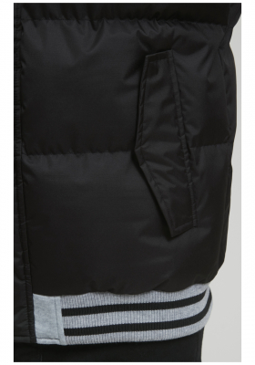 BLEND Hoody Vest 3196, Fekete  Mellény