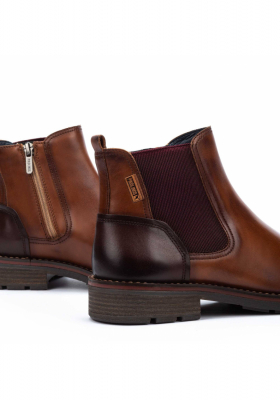 PIKOLINOS York M2M-8022C1, Barna Borjúbőr Bokacsizma