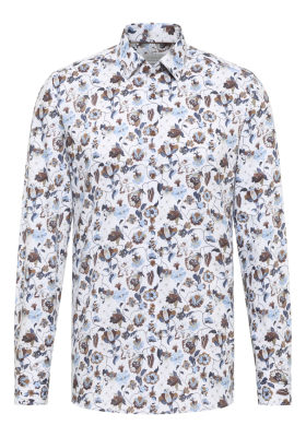 ETERNA Slim Fit 1398, Virágmintás Hosszú Ujjú Ing