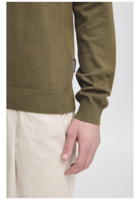 CASUAL FRIDAY Osvald, 5633, Zöld Kötött Pulóver