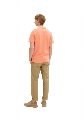 TOM TAILOR 1006, Lazac Színű Rövid Ujjú Ingpóló