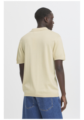 BLEND Alli 8362, Bézs Rövid Ujjú Kötött Pulóver