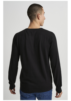 BLEND Nolen 2883, Fekete Kötött Pulóver