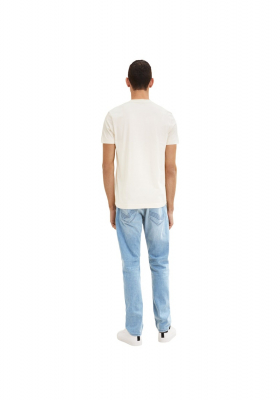 TOM TAILOR 5611, Bézs Rövid Ujjú Póló